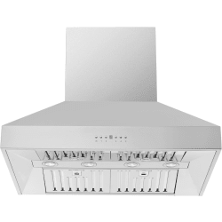 Orvieto Wall Mount Range Hood - Orvieto Wall Mount Range Hood in Front View view