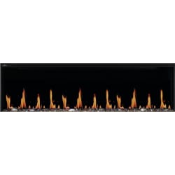 65 Inch Luminex Built-In Electric Linear Fireplace  - Luminex 65 Inch LCD Electric Linear Built-in Fireplace view