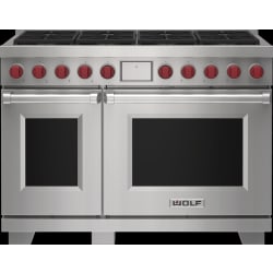 48 Inch Freestanding Dual-Fuel Smart Range - 48" Dual Fuel Range - 8 Burners view