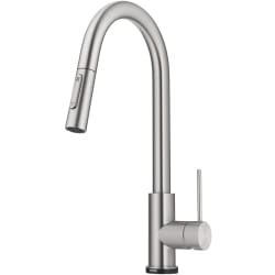 Single Handle Touch Pull Down Contemporary Sprayer Kitchen Faucet - Contemporary Single-Handle Touch Kitchen Sink Faucet with Pull Down Sprayer in Spot Free Stainless Steel view