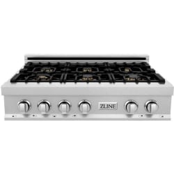 Gas Rangetop - Front view