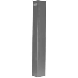 36 Inch Chimney Extensions for 10 ft. to 12 ft. Ceilings - 2 Pc. - Front View view
