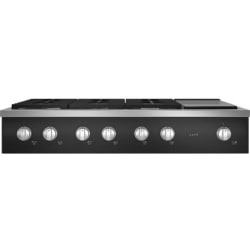 48 Inch Commercial-Style Gas Rangetop - Cafe™ 48" Professional Gas Rangetop with 6 Burners and Griddle (Natural Gas) view