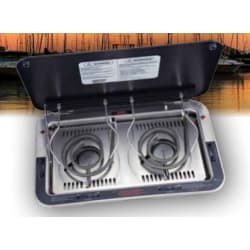 23 Inch Electric Cooktop - 23 Inch Electric Cooktop with 2 Elements view