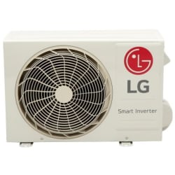 9,000 BTU Mega Single Zone Inverter Heat Pump Wall Mount Value Line Outdoor Unit - LG Mega Indoor Unit view