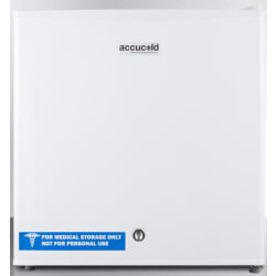 1.4 cu. ft. Compact Medical Freezer  - White view