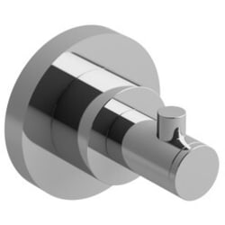 Star Single Robe Hook: Chrome - Star Robe Hook in Chrome view
