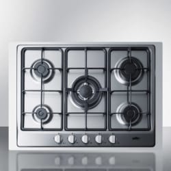 30 Inch Gas Cooktop  - Stainless Steel view