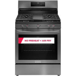 30 Inch Freestanding Gas Range  - 30 Inch Freestanding Gas Range No Preheat + Air Fry view