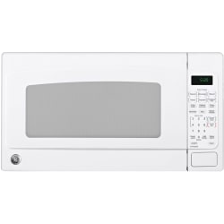 2.0 cu. ft. Countertop Microwave Oven with 1,200 Watts, Sensor Cooking, Express Cook, Auto & Time Defrost, Delay Start, Child Lock, and Glass Turntable: White - 2.0 cu. ft. Countertop Microwave Oven view