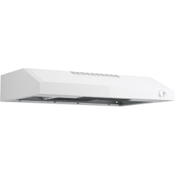 30 Inch Under Cabinet Range Hood - 30 Inch Under Cabinet Range Hood in White from GE view