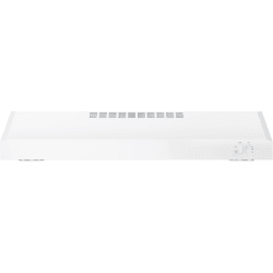 30 Inch Under Cabinet Range Hood - GE Under Cabinet Range Hood in White view