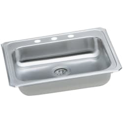 25 Inch Top Mount Single Bowl Stainless Steel Sink - Featured View view