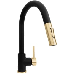 Single Handle Pull Down Kitchen Faucet  - Single Handle Pull Down Kitchen Faucet with 1.8 GPM Flow Rate view