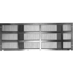 Stamped Aluminum Exterior Rear Grille - Front View view