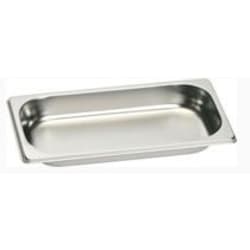 Stainless Steel Unperforated Pan, 1-1/2 Inch Deep, Half Tray Size - Featured View view