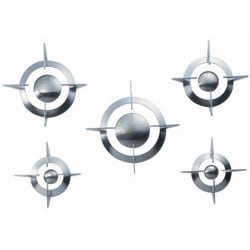 Set of Stainless Steel Replacement Grates and Burner Caps for the PU75ES Gas Cooktop - Set of Stainless Steel Replacement Grates and Burner Caps for the PU75ES Gas Cooktop view