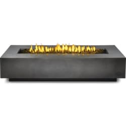 NEXUS 72 Inch Patioflame® Fire Table  - NEXUS 72 Inch Patioflame® Fire Table with 1 Burner in Front View view