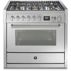 36 Inch Freestanding Dual Fuel Range  - 36 Inch Freestanding Dual Fuel Range with 5 Sealed Burners view