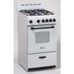 20 Inch Freestanding Gas Range - 20" Gas Range with 4 Sealed Burners view