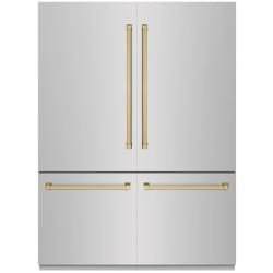 60 Inch Built-In 4-Door French Door Refrigerator  - 60 Inch Built-In 4-Door French Door Refrigerator view