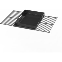 Ceramic Coated Griddle Insert & Cooking Grates Set - 800 Series - Front View view