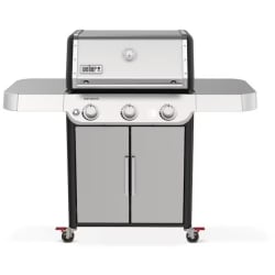 Genesis S-315 Propane Gas Grill with PurBlue Burner System, Grease Management System, Stainless Steel Cooking Grates, Warming Rack and Removable Drip Pan - Propane Gas Grill view