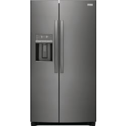 36 Inch Freestanding Side by Side Refrigerator - Front view