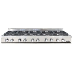 60 Inch Gas Rangetop  - 60 Inch Gas Rangetop with 10 Sealed Burners view