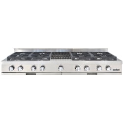 60 Inch Gas Rangetop  - 60 Inch Gas Rangetop with 8 Sealed Burners &amp; BBQ Grill view