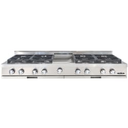 60 Inch Gas Rangetop  - 60 Inch Gas Rangetop with 8 Sealed Burners &amp; Thermo-Griddle™ view