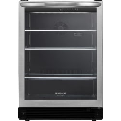 24 Inch Single Zone Beverage Center  - Main-Image 185 Can Beverage Center Stainless Steel GRYB5426AS view