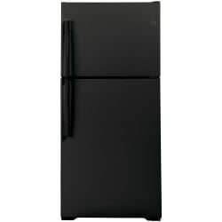 30 Inch Top Freezer Refrigerator - GE® 30 Inch Freestanding Top Mount Refrigerator view