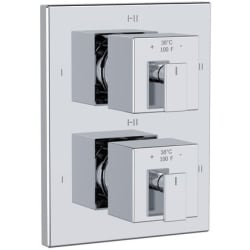 3/4 Inch Thermostatic & Pressure Balance Trim  - 3/4 Inch Therm & Pressure Balance Trim With 6 Functions in Chrome view
