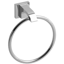 6 1/2 Inch Wall Mounted Towel Ring: Chrome - 6 1/2 Inch Wall Mounted Towel Ring in Chrome view