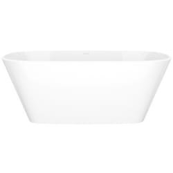 30 Inch Freestanding Soaking Bathtub  - Freestanding Soaking Bathtub with No Overflow Hole view