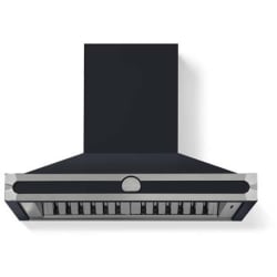 36 Inch Wall Mount Ducted Hood  - Front View view