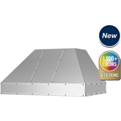 42 Inch Wall Mount Range Hood - 42 Inch Wall Mount Range Hood with 3-Speed + Booster in Front View view