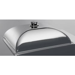 Large Gourmet Casserole Dish Chrome Lid - Featured View view