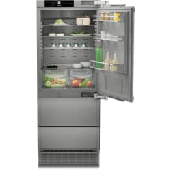 30 Inch Built-In Panel Ready Bottom Mount Refrigerator  - Fully Integrated Bottom Freezer Refrigerator view