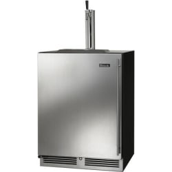 24 Inch Freestanding Beer Dispenser - Angled view