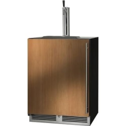 24 Inch Freestanding Beer Dispenser - Angled view