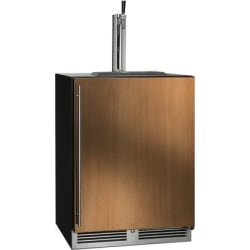 24 Inch Freestanding Beer Dispenser  - Angled view