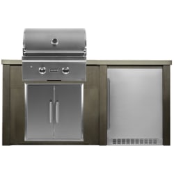 5.5 Ft Outdoor Kitchen Island  - outdoor island view