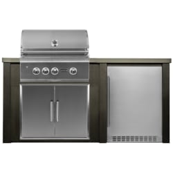 6 Ft Outdoor Kitchen Island  - kitchen Island view