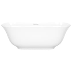 28 Inch Freestanding Soaking Bathtub  - 29 Inch Freestanding Soaking Bathtub With No Overflow Hole view