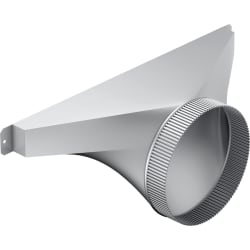 8 Inch Side / Rear Transition for Downdraft - 8" Side/Rear Transition for Downdraft view