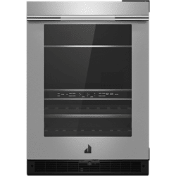 24 Inch Built-in Undercounter Dual Zone Beverage Center - JUBFR242HL view