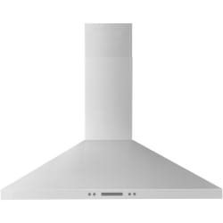 36 Inch Wall Mount Chimney Hood - 36 Inch Wall Mount Convertible Chimney Hood view