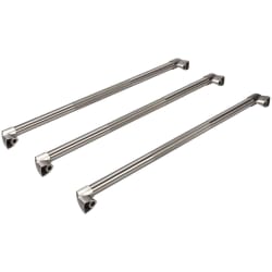 Pro Style Stainless Steel Handle Kit for Built-In Non-Dispensing French Door Bottom-Mount Wood Panel Refrigerators - Handle Kit view